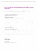 Level 3 3&period;1 PGM Test T&C Game with 100&percnt; Correct Answers &vert; Verified &vert;Latest 2025