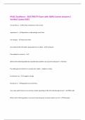 HVAC Excellence - ELECTRICITY Exam with 100&percnt; Correct Answers &vert; Verified &vert;Latest 2025