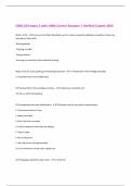 CSAD 223 exam 2 with 100&percnt; Correct Answers &vert; Verified &vert;Latest 2025