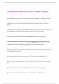 CPL250 Exam with 100&percnt; Correct Answers &vert; Verified &vert;Latest 2025