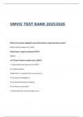 OMVIC TEST BANK 2025&sol;2026 COMPLETE SOLUTIONS BY EXPERT