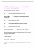 CPL250 Beaker Clinical Pathology Administration Exam with 100&percnt; Correct Answers &vert; Verified &vert;Latest 2025