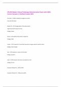 CPL250 Beaker Clinical Pathology Administration Exam with 100&percnt; Correct Answers &vert; Verified &vert;Latest 2025