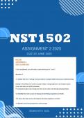 NST1502 Assignment 2 2025 ANSWERS Due 25 June 2025