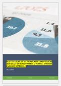 NCC ELECTRONIC FETAL MONITORING CERTIFICATION 2025 EXAM WITH ALL CORRECT & VERIFIED ANSWERS &lpar;ALREADY GRADED A&plus;&rpar;