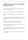 OHS EXAM &num;1 questions with complete solutions passed