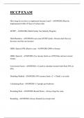  HCCP EXAM QUESTIONS AND ANSWERS 2025