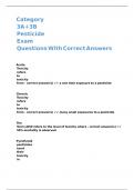Pesticide Application bundled exams