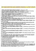 DST EXAM QUESTIONS AND ANSWERS GRADED A&plus; LATEST UPDATE&period;