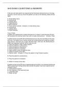 AH3 EXAM 5 QUESTIONS & ANSWERS
