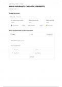 IDAHO INSURANCE- CASUALTY and PROPERTY exam LATEST VERSION 2025 ACTUAL EXAM TEST BANK 120 COMPLETE QUESTIONS AND CORRECT DETAILED and VERIFIED ANSWERS&period; ALREADY GRADED A&plus;