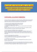 NCLEX RN NEWEST 2024&comma;2025 AND 2025 &lpar;3 LATEST VERSIONS&rpar; TEST BANK ACTUAL EXAM 2500 QUESTIONS AND CORRECT DETAILED ANSWERS WITH RATIONALES