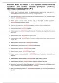 Hondros NUR 163 exam 2 2025 update&vert;comprehensive questions and verified answers &lpar;complete solutions&rpar; ASSURED SUCCESS&vert;GRADE A&plus;&excl;&excl;