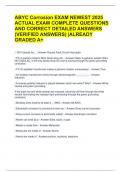 ABYC Corrosion EXAM NEWEST 2025 ACTUAL EXAM COMPLETE QUESTIONS AND CORRECT DETAILED ANSWERS &lpar;VERIFIED ANSWERS&rpar; &vert;ALREADY GRADED A&plus;