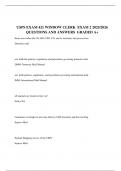 USPS EXAM 421 WINDOW CLERK  EXAM 2 2025&sol;2026 QUESTIONS AND ANSWERS  GRADED A&plus;