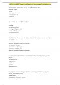 APEA-Patho EENT Exam &lpar;Actual Exam&rpar; with Questions and Verified Answers