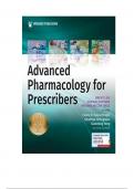 Test bank for Advanced Pharmacology for Prescribers&comma; 1st Edition by Brent Luu&comma; Gerald Kayingo&comma; and Virginia McCoy Hass &vert;ALL CHAPTERS COVERED&vert;