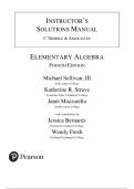 Elementary Algebra &ndash; 4th Edition &ndash; Michael Sullivan &ndash; Complete Solutions Manual with Step-by-Step Answers