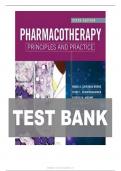 TEST BANK for Pharmacotherapy Principles and Practice 6th Edition Chisholm-Burns Test Bank&period; ALL 102 CHAPTERS &lpar;Complete Download&rpar;&period;&sol;&sol;ISBN NO&colon;1260460274&sol;&sol;Graded A&plus;