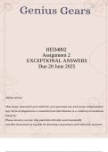 HED4802 Assignment 2 Due 20 June 2025