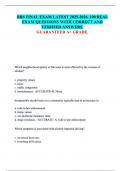 RBS FINAL EXAM LATEST 2025-2026&period; 100 REAL  EXAM QUESTIONS WITH CORRECT AND  VERIFIED ANSWERS&period;  GUARANTEED A&plus; GRADE&period;