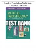 Medical Parasitology 7th Edition Leventhal Test Bank