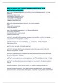 EMD V14 END OF COURSE EXAM QUESTIONS AND ANSWERS 2025&sol;2026