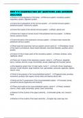 EMD V14 EXAMINATION SET QUESTIONS AND ANSWERS 2025&sol;2026
