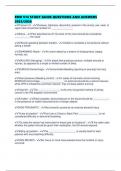 EMD V14 STUDY GUIDE QUESTIONS AND ANSWERS 2025&sol;2026