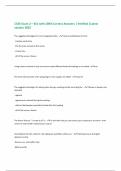 CCSS Exam 2 &ndash; SLS with 100&percnt; Correct Answers &vert; Verified &vert;Latest version 2025