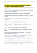 GIA DIAMOND ESSENTIALS COMPREHENSIVE EXAMS QUESTIONS AND ANSWERS 2025&sol;2026