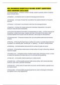 GIA DIAMOND ESSENTIALS EXAMS SCRIPT QUESTIONS AND ANSWERS 2025&sol;2026