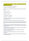GIA DIAMOND ESSENTIALS FINAL PAPER QUESTIONS AND ANSWERS 2025&sol;2026