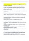 GIA DIAMOND ESSENTIALS TEST PAPER QUESTIONS AND ANSWERS 2025&sol;2026