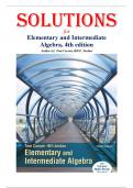  Elementary and Intermediate Algebra &ndash; 4th Edition &ndash; Tom Carson &ndash; Instructor&rsquo;s Solutions Manual