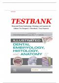 Test Bank for Illustrated Dental Embryology Histology and Anatomy 5th Edition by Margaret J. Fehrenbach, Tracy Popowics|