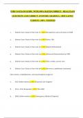 EMD V14 EXAM GUIDE  WITH 100&percnt; RATED CORRECT   REAL EXAM QUESTIONS AND CORRECT ANSWERS&vert; GRADED A&plus; &vert;2025 LATEST VERSION &vert; 100&percnt; VERIFIED