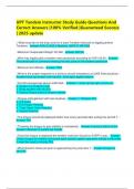 UPT Tandem Instructor Study Guide Questions And Correct Answers &vert;100&percnt; Verified &vert;Guaranteed Success &vert; 2025 update