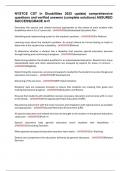 NYSTCE CST in Disabilities 2025 update&vert;comprehensive questions and verified answers &lpar;complete solutions&rpar; ASSURED SUCCESS&vert;GRADE A&plus;&excl;&excl;