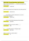 MACWIC Exam Questions And Answers&period;docx
