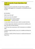 EMR Scenarios Exam Questions And Answers&period;docx