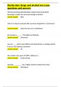 florida dmv drugs and alcohol test exam questions and answers&period;docx