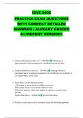 ISYE 6402 PRACTICE EXAM QUESTIONS WITH CORRECT DETAILED ANSWERS &vert; ALREADY GRADED A&plus;<RECENT VERSION>