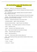 abc bartending exam &vert;96 Questions and Answers