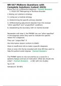 NR-547 Midterm Questions with Complete Solutions &lpar;Latest 2025&rpar;&period;