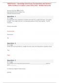  NRNP 6568 Week 4 &ndash; Knowledge Check Exam Test Questions and Answers &ndash; Walden University &ndash; 2025&sol;2026 &ndash; A&plus; Graded and 100&percnt; Verified