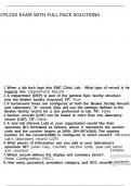 CPL250 exam with full pack solutions