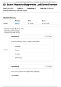 BIO 151 Lab 5 Exam &vert; Score 38&period;75&sol;40 &vert; Portage Learning