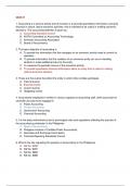 Conceptual Framework and Accounting Standards &lpar;CFAS&rpar; &ndash; Quiz Compilation &vert; Philippines &vert; Complete MCQ Set with Answers