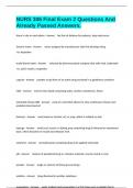 NURS 306 Final Exam 2 Questions And Already Passed Answers&period;